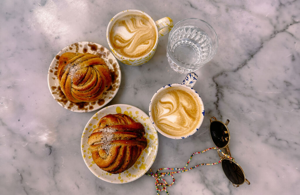 Cafés und Zimtschnecken in Norwegen
